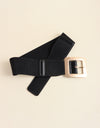 Alloy Buckle PU Leather Belt