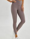 Wide Seamless Band Waist Sports Leggings