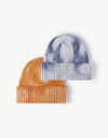 Tie-Dye Ribbed Cuffed Beanie