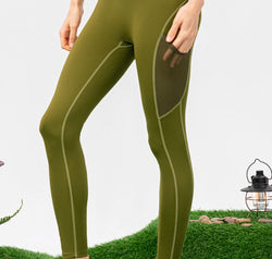 High Waist Slim Fit Long Sports Pants