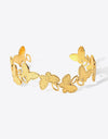 Butterfly-Shape Open Bracelet