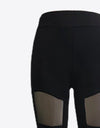 Spliced Mesh Leggings