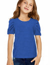 Round Neck Puff Sleeve T-Shirt