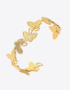 Butterfly-Shape Open Bracelet