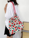 Printed Spaghetti Strap Shoulder Bag