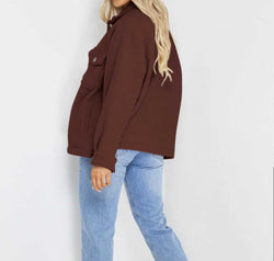 Button Down Denim Jacket