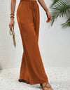 Wide Leg Drawstring Pants