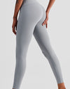 High Waist Seamless Ankle-Length Yoga Leggings