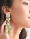 Acrylic Bead Dangle Earrings