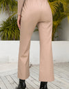 Drawstring Wide Leg Long Pants