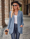 Open Front Cardigan with Pockets