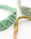 Assorted 2-Pack Macrame Flexible Headband